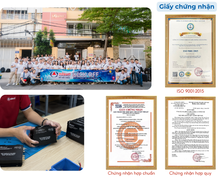 Giải ph&aacute;p quản l&yacute; & điều h&agrave;nh xe tải - Vận tải chở h&agrave;ng Chứng nhận