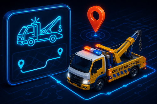 Giải pháp quản lý xe cứu hộ giao thông hợp chuẩn BCA