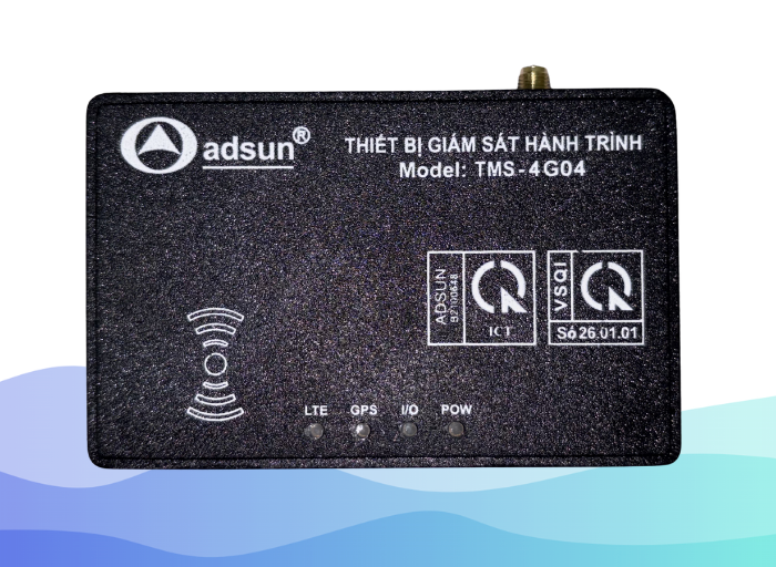Thiết bị gi&aacute;m s&aacute;t h&agrave;nh tr&igrave;nh cho xe &ocirc; t&ocirc;, xe tải đạt chuẩn BCA_ TMS-4G04-Truc-dien