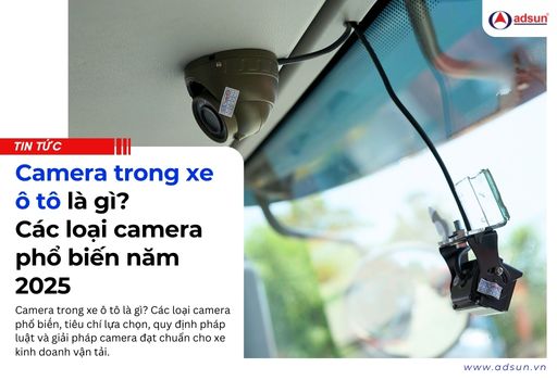Camera trong xe ô tô là gì? Các loại camera ô tô phổ biến