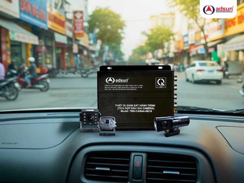 Thiết bị GSHT tích hợp đầu ghi camera NĐ10 của Adsun