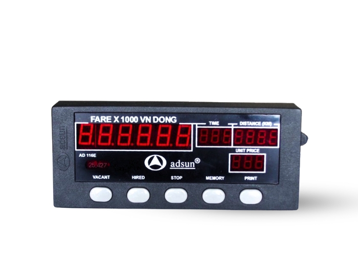 Đồng hồ tính cước taxi Adsun