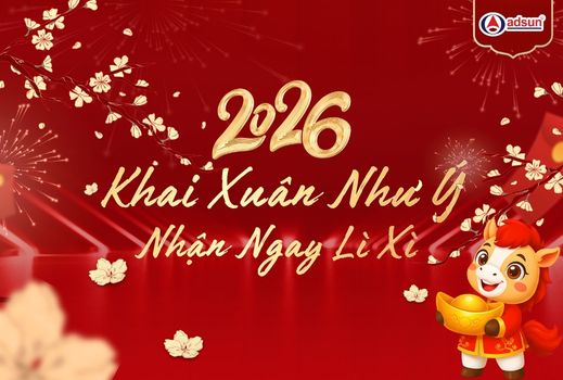 ADSUN CHÚC XUÂN NHƯ Ý – KHAI TRƯƠNG HỒNG PHÁT