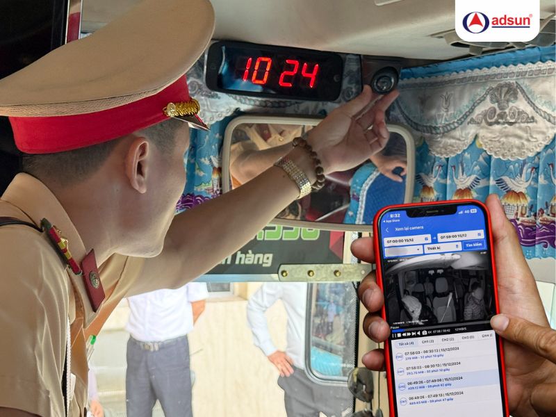 CSGT được khai thác dữ liệu từ camera hành trình để xử lý vi phạm