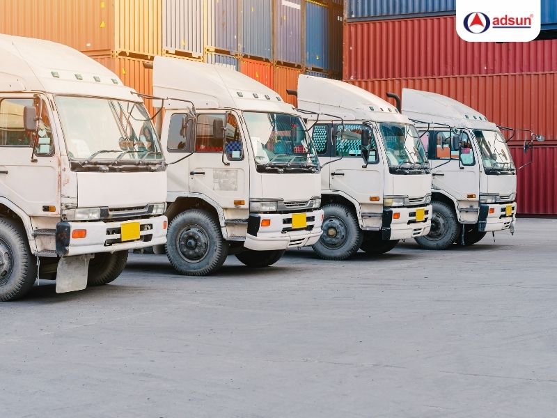 Xe container tuyến cố định và đường dài thường xuyên phải di chuyển liên tục