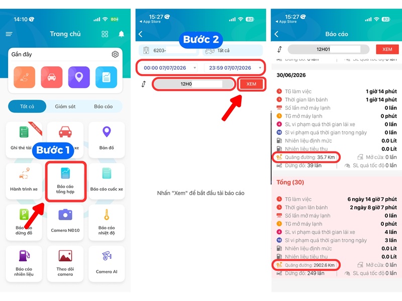 14-HDSD-14 app cách xem KM tổng hợp xe