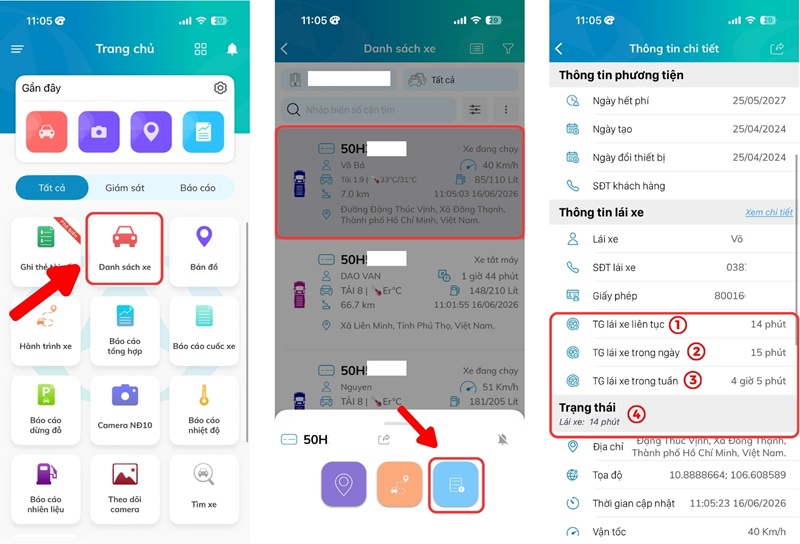 3.2 app Kiểm tra thời gian lái xe-1