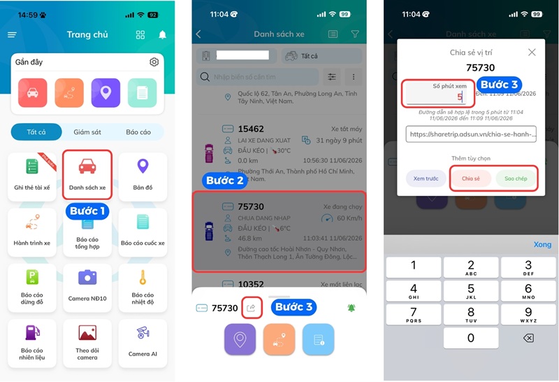 3.4 app Hướng dẫn chia sẻ hành trình cho khách hàng-1