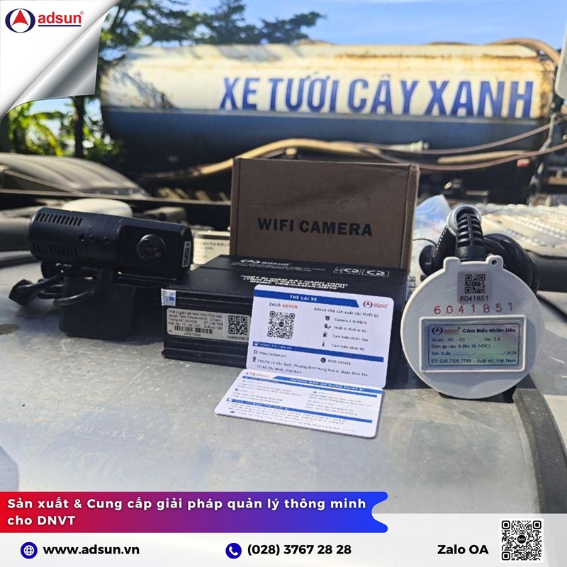 H&igrave;nh ảnh trọn bộ combo thiết bị TMS-CAM4A-NĐ10 v&agrave; AD-X3