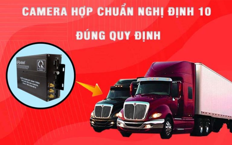 Camera hợp chuẩn nghị định 10 đúng quy định